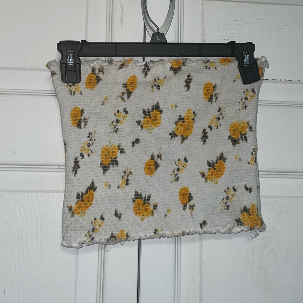 Harlow flower Tube top elastic top size medium